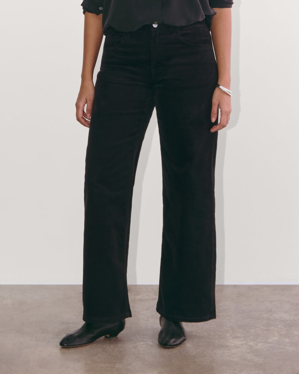 The Mid-Way Pant in Corduroy | Black - Image 3