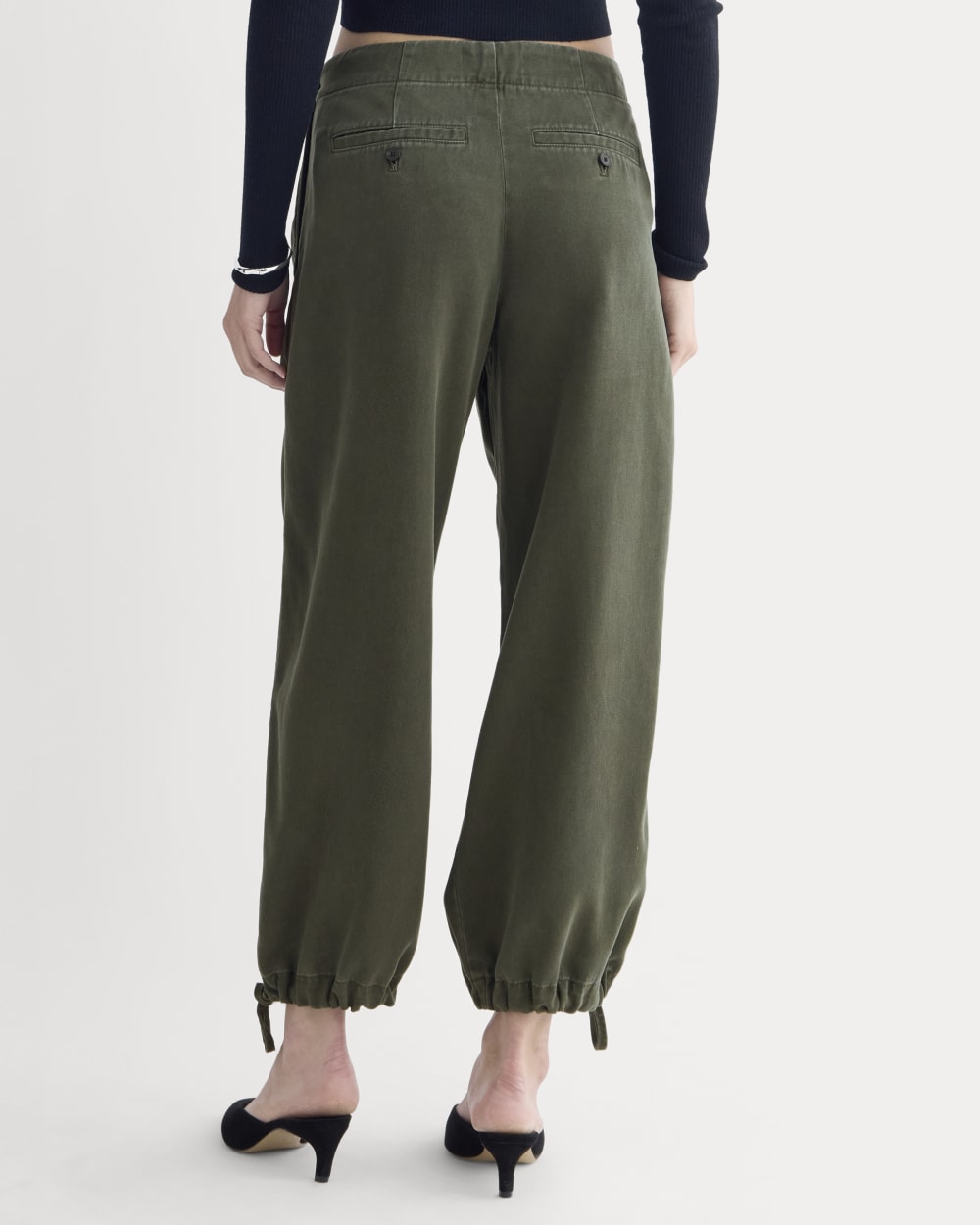 The Chino Jogger in Buttersoft | Dark Forest - Image 5
