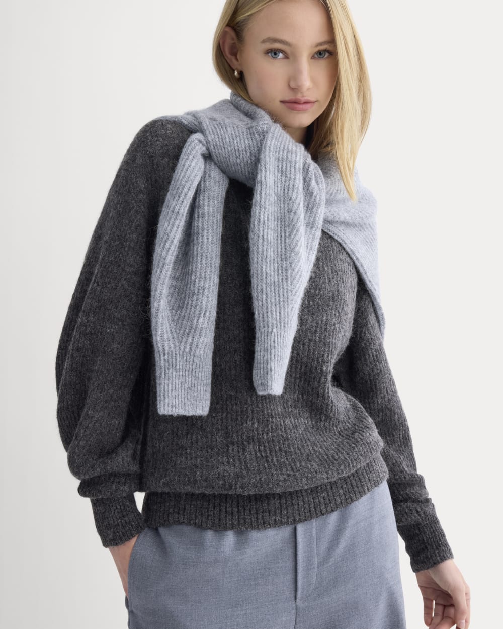 The Cocoon Crew in Alpaca | Dark Charcoal - Image 4