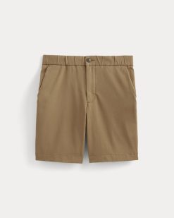Alternative view of The Pull-On Performance Chino Short | Toasted Coconut