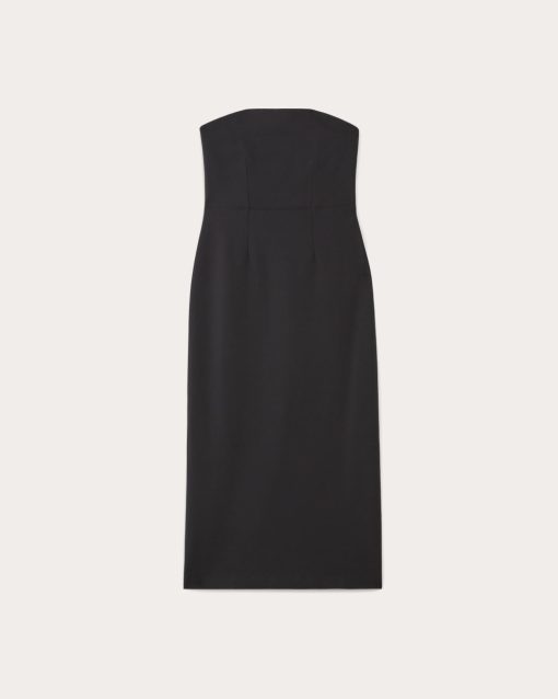 Alternative view of The Dream Strapless Dress | Black