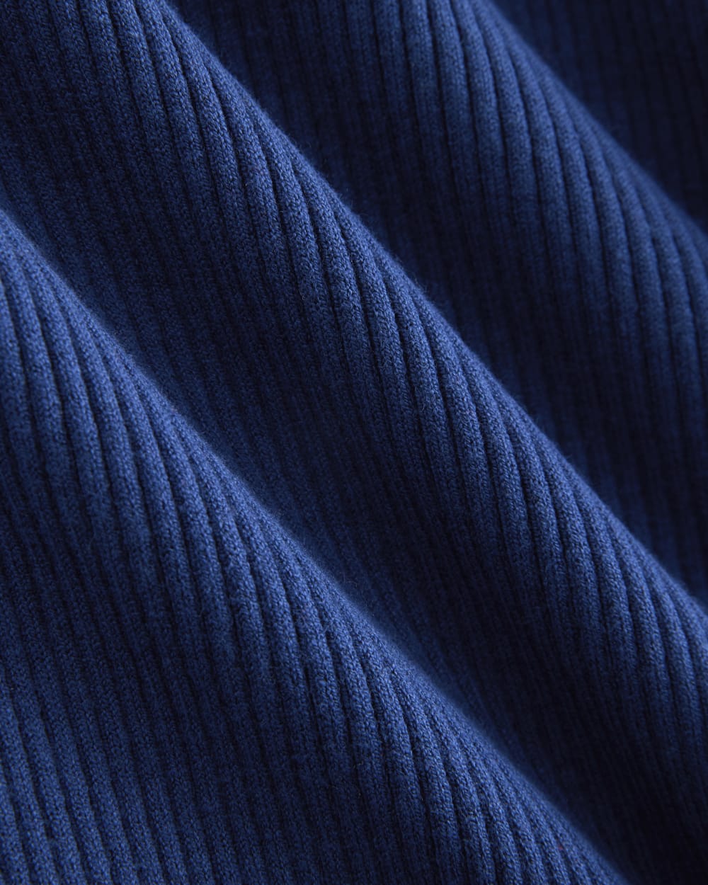 Cutaway Ribbed Midi Dress | Estate Blue - Image 9