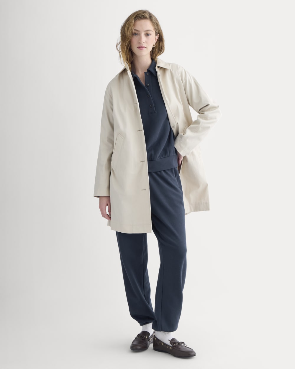 Lightweight Terry Jogger | Navy - Image 3