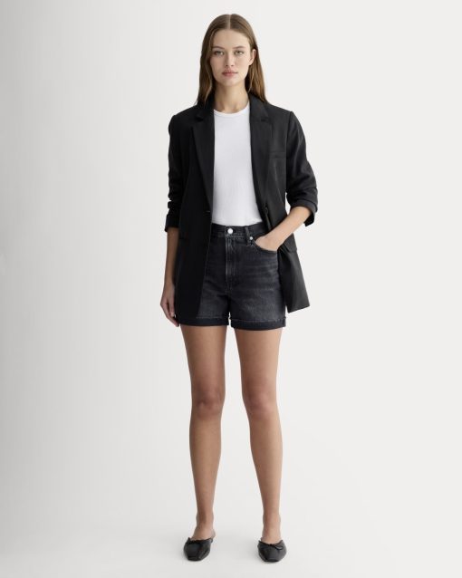 The Cheeky Jean Short | Vintage Black