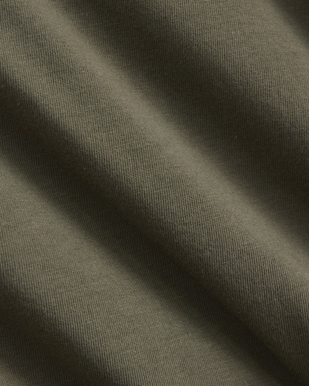 The Slim Crew in Essential Cotton | Olive Night - Image 3