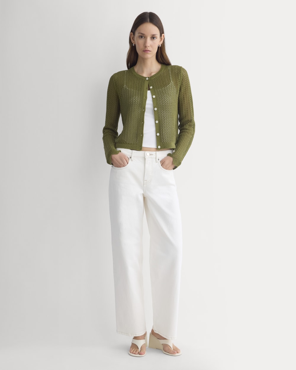 Lace-Knit Cardigan | Mayfly - Image 3
