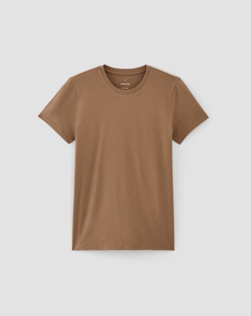 Alternative view of The Slim Crew in Essential Cotton | Carob Brown