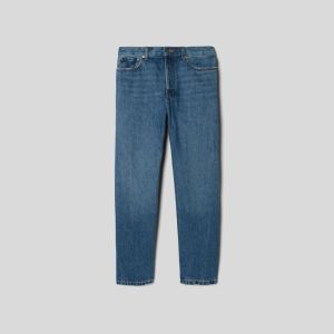Alternative view of The Rigid Slouch Jean | Washed Indigo | 27.5 Inseam