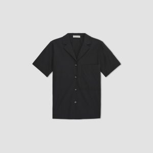 Alternative view of The Poplin Shirt | Black