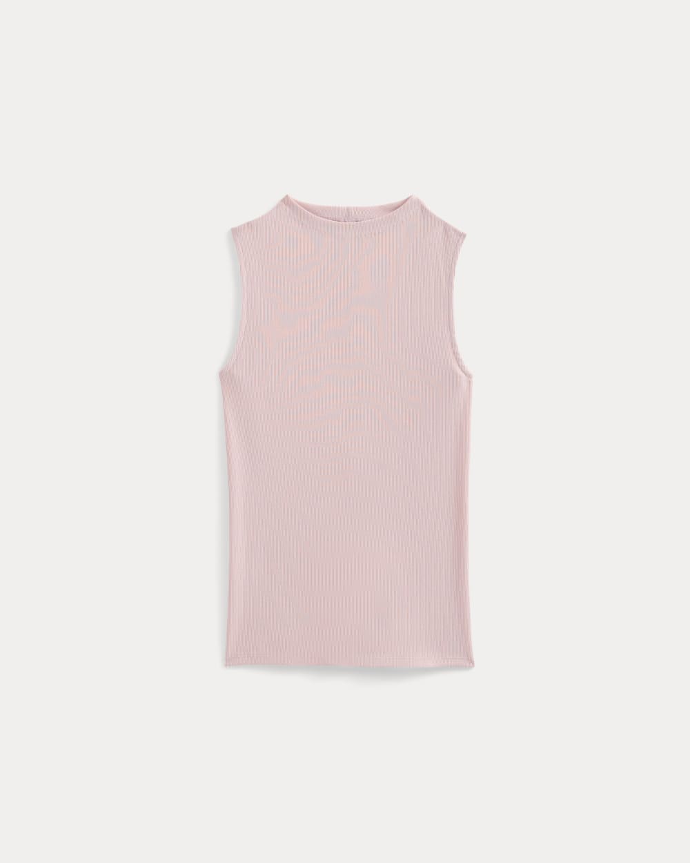 The Luxe Rib Funnel-Neck Tank | Burnished Lilac - Image 2