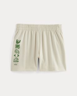 Alternative view of The Everlane x Parks Project Off-Duty Short | Natural / Green