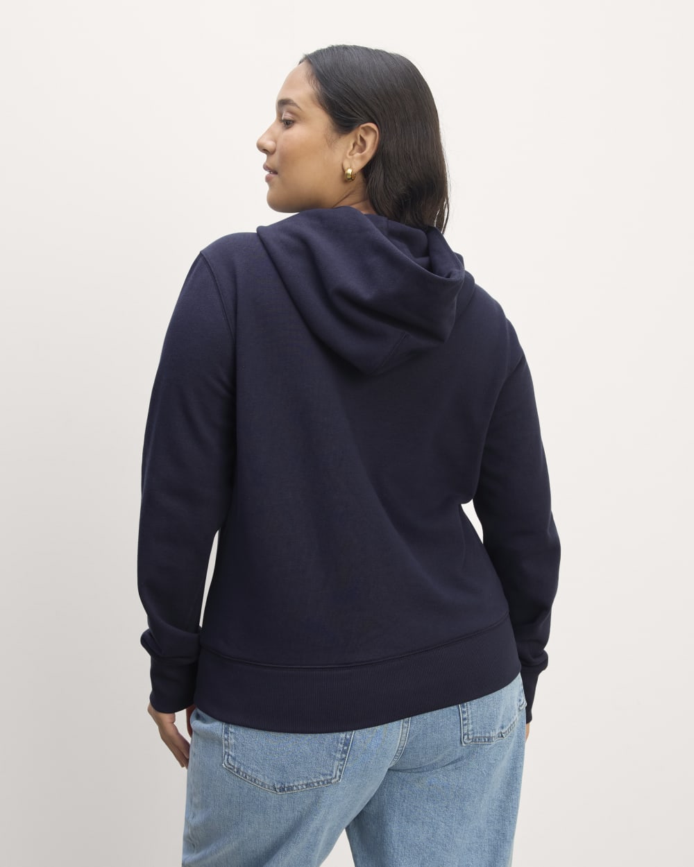 The Off-Duty Terry Hoodie | Navy - Image 6