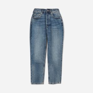 Alternative view of The '90s Cheeky Hourglass Jean | Vintage Mid Blue | 26.5 Inseam