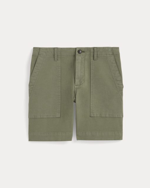 Alternative view of The Canvas Relaxed Short | Lichen Green
