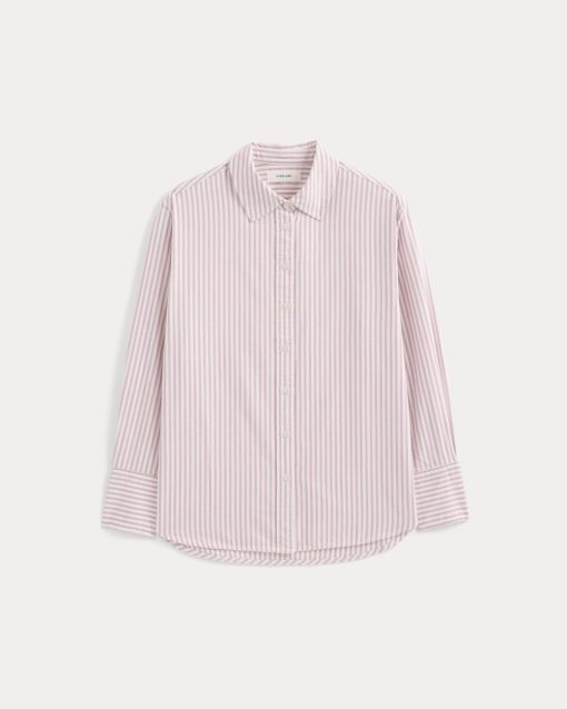 Alternative view of Everyday Oxford Shirt | Bone/Heather Rose