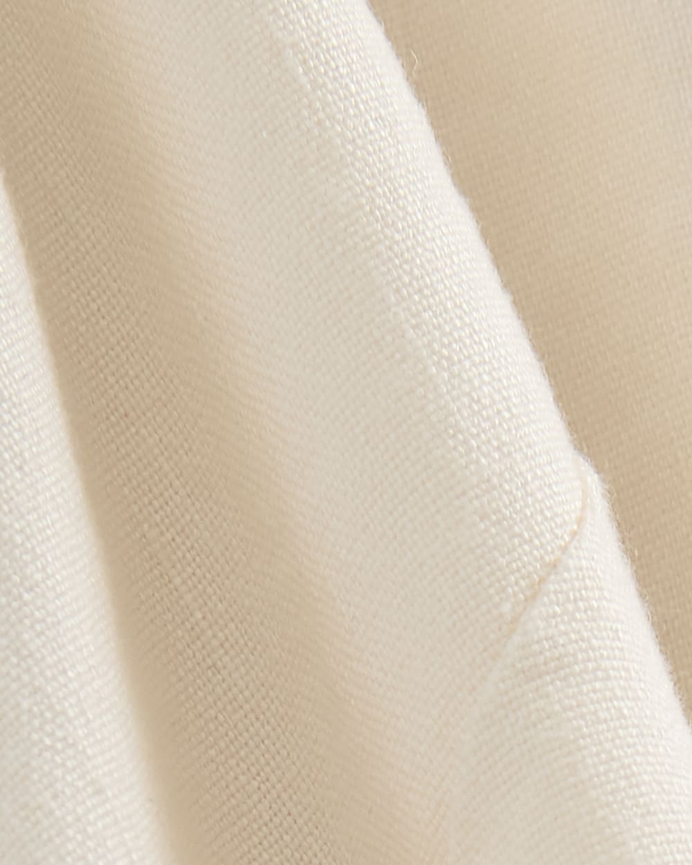 The Shift Dress in Stretch Linen | Bone - Image 7