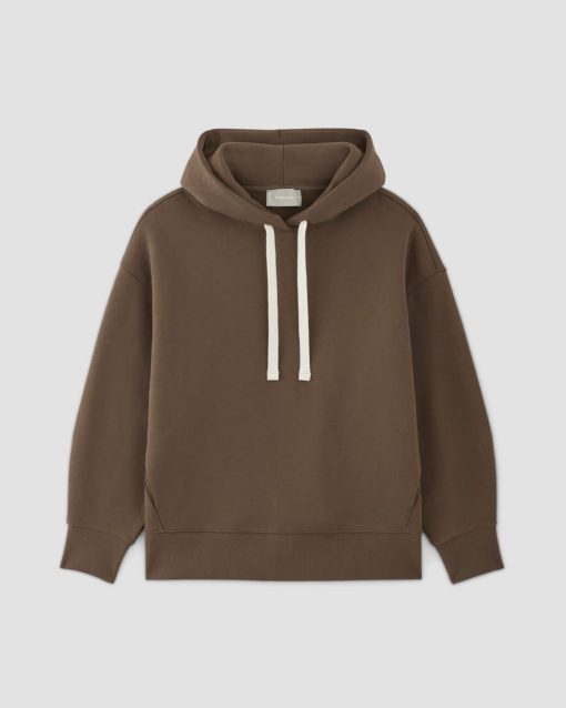Alternative view of The ReTrack Hoodie | Cocoa