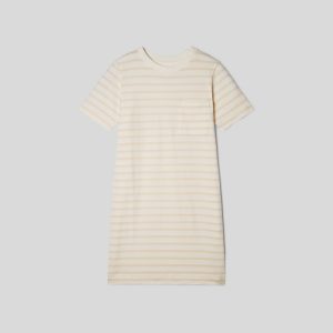 Alternative view of The Organic Cotton Weekend Tee Dress | Brazilian Sand / Canvas Tan