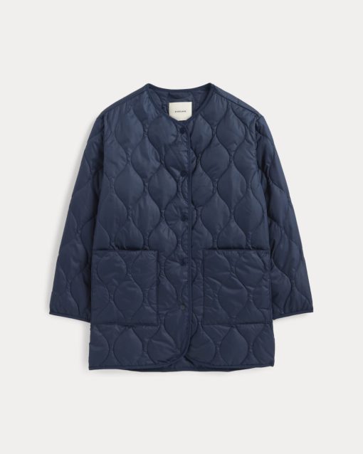 Alternative view of The Quilted Liner | Navy