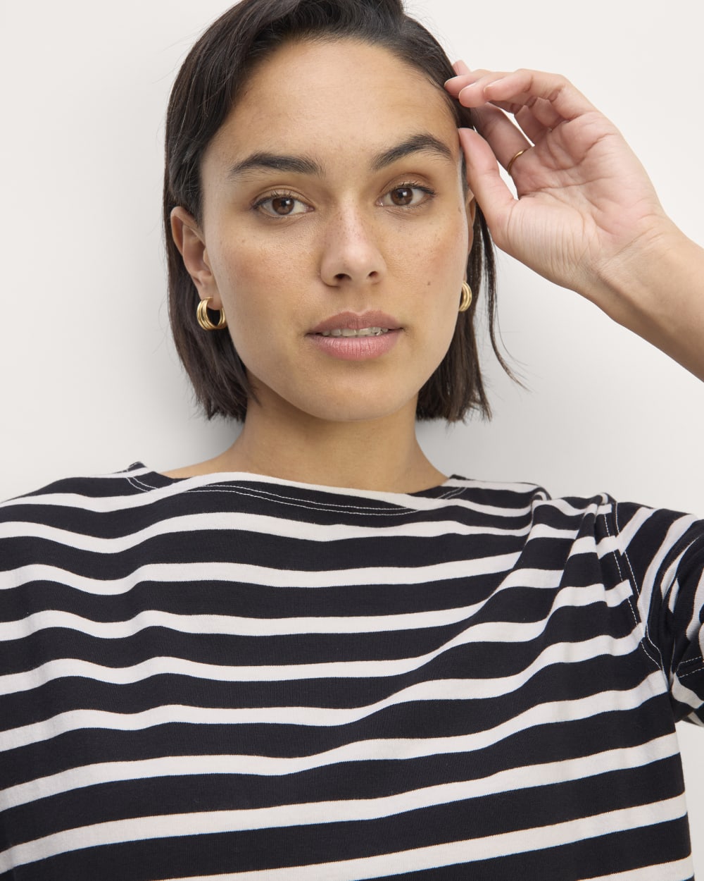 The Mariner Dress | Black / Bone - Image 3