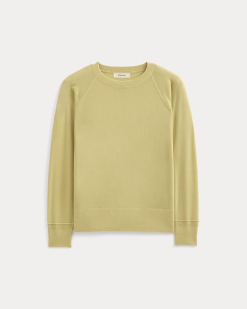 Alternative view of Raglan Sweater in Ultrasoft Merino | Double Cream