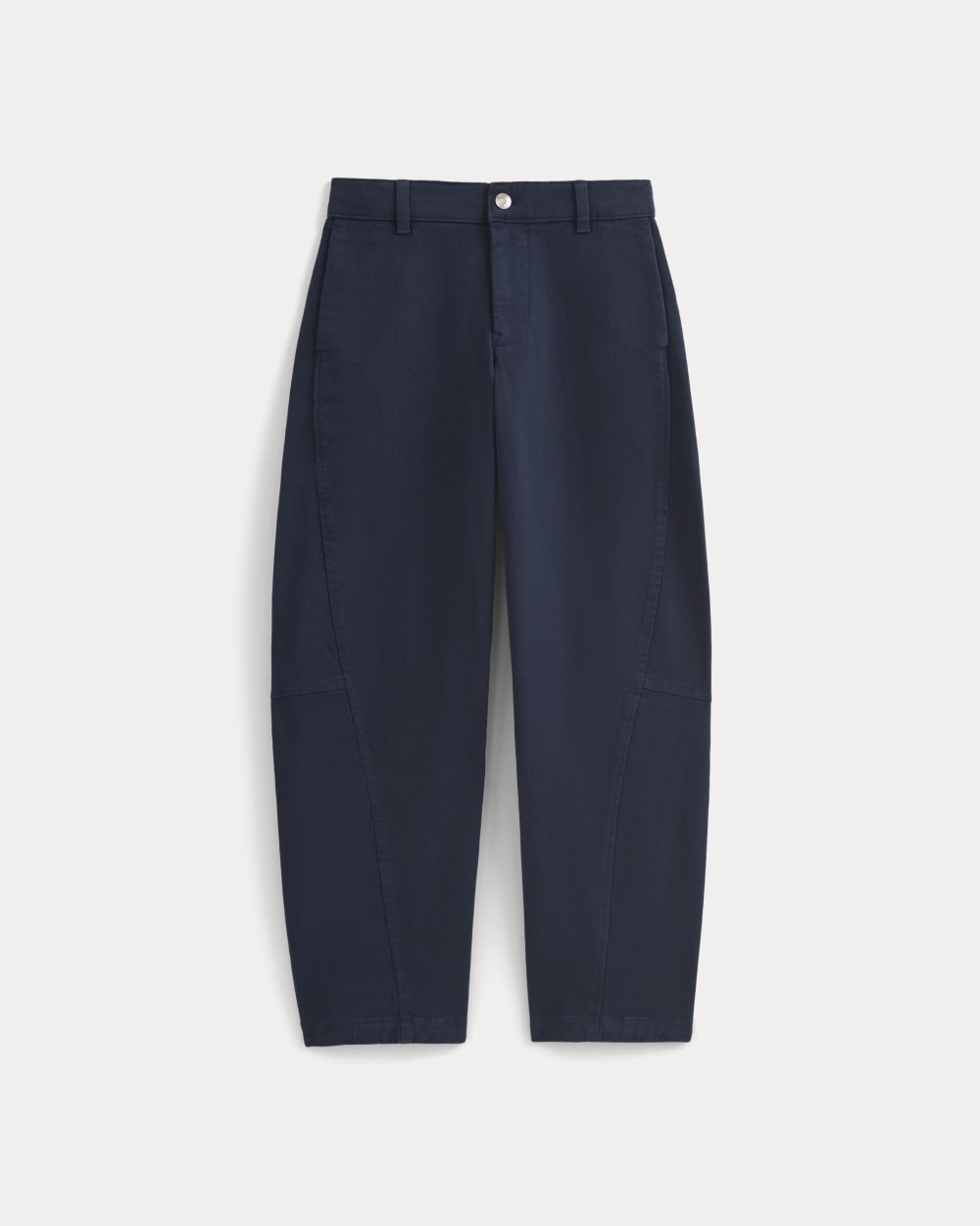 Twisted Seam Barrel Pant | Navy - Image 2