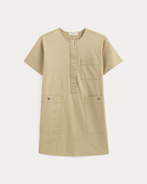 Alternative view of The Safari Mini Dress | Classic Khaki