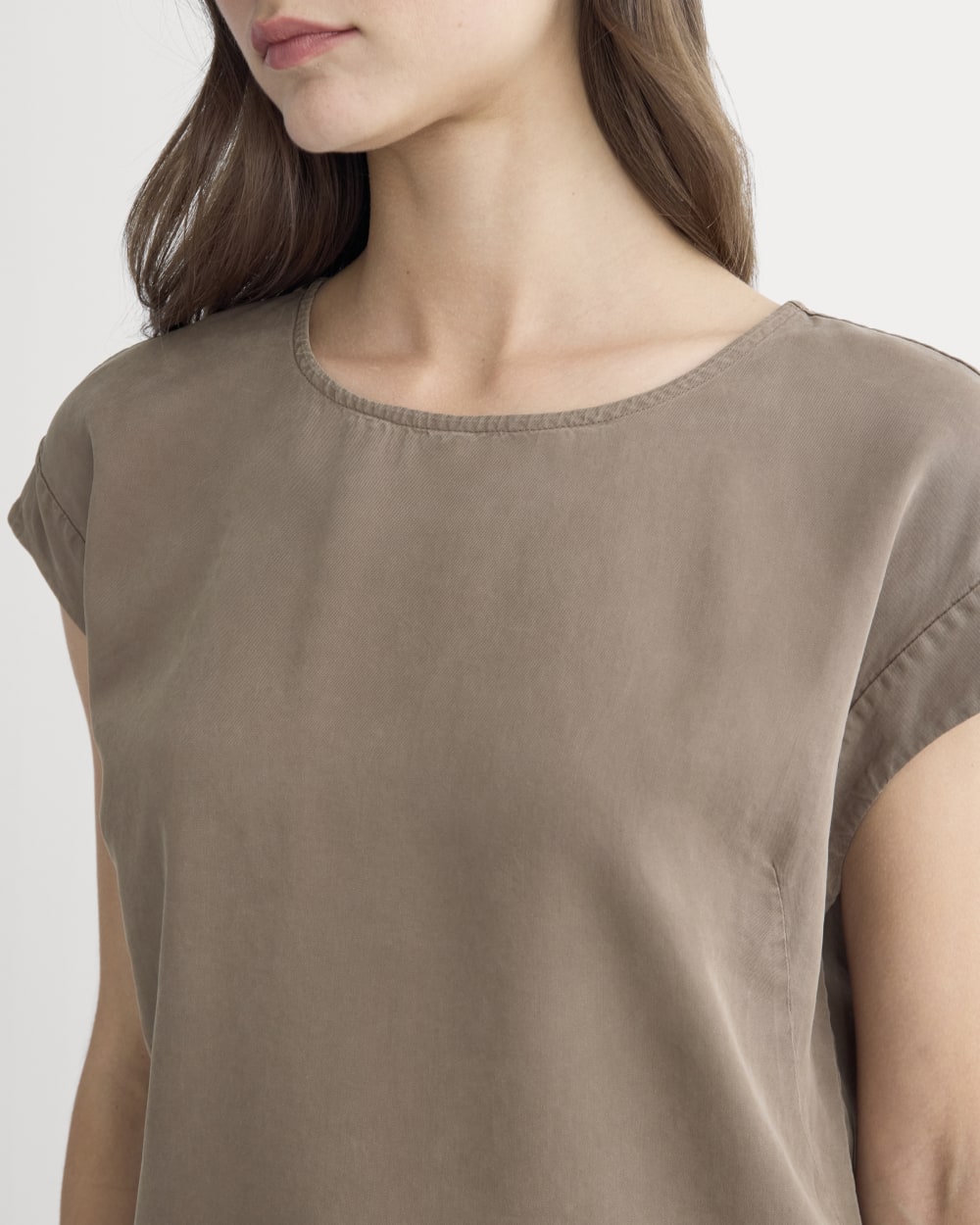 The Muscle Top in Butterlite | Deep Taupe - Image 4