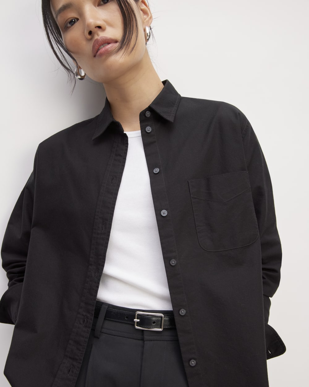 The Must-Have Oxford Shirt | Black - Image 4
