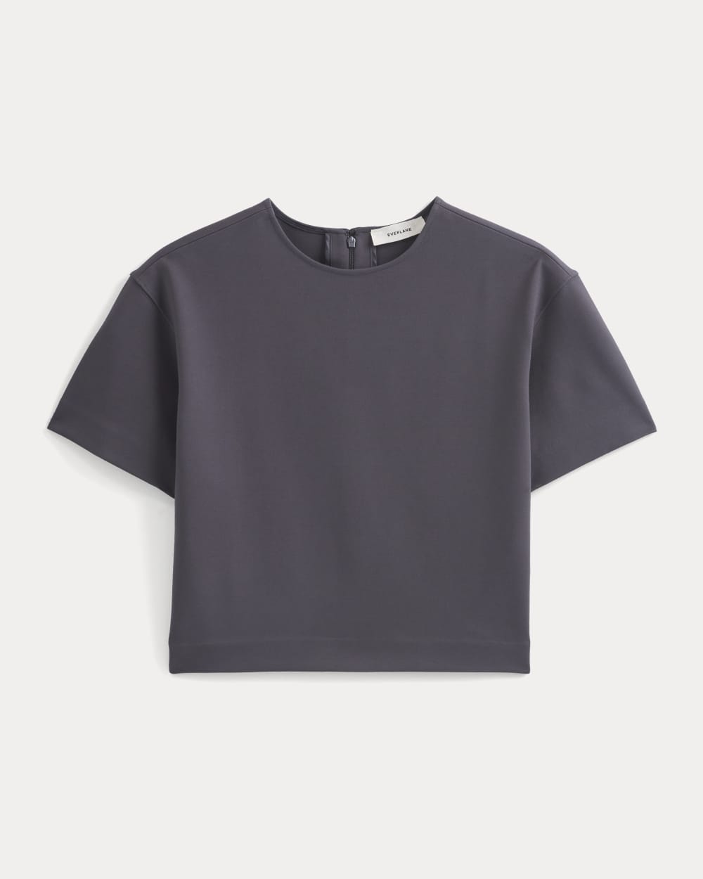 Ponte Oversized Tee | Graphite - Image 2