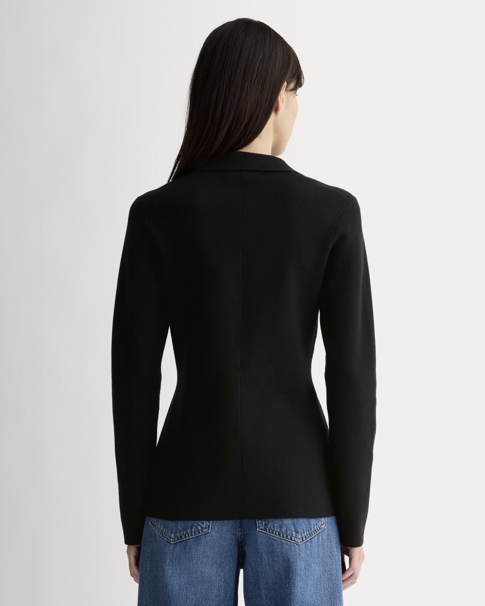The Knit Blazer | Black - Image 5