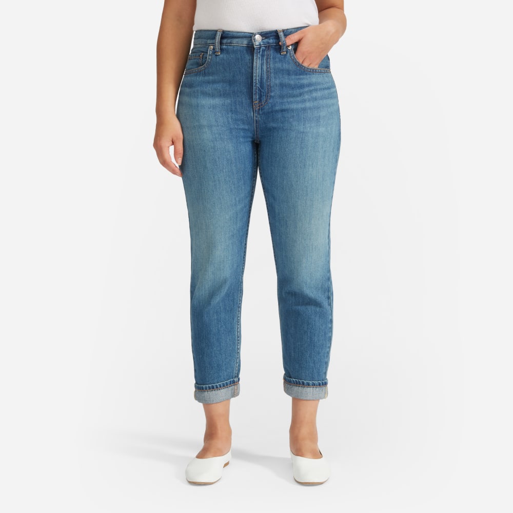 The Super-Soft Relaxed Jean | Mid Blue - Image 10