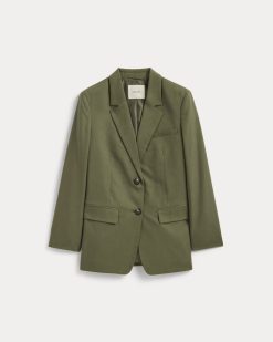 Alternative view of The Oversized Blazer in Buttersmooth | Kalamata