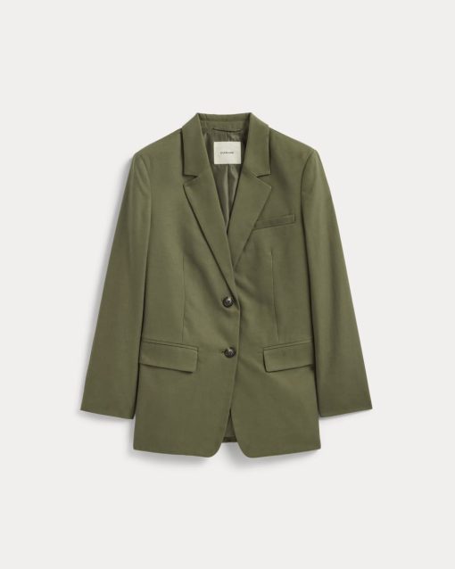 Alternative view of The Oversized Blazer in Buttersmooth | Kalamata