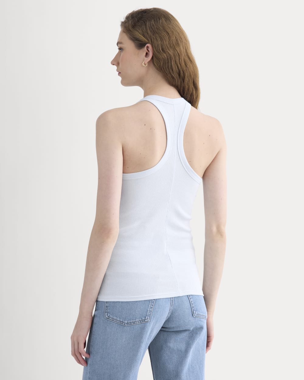 Luxe Rib Racerback Tank | Skywriting - Image 5