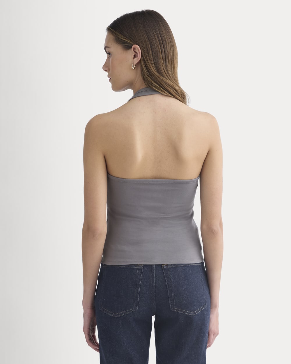 Halter Tank | Charcoal Grey - Image 5