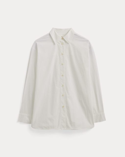 Alternative view of The Boyfriend Shirt in Ultrasoft Cotton | White