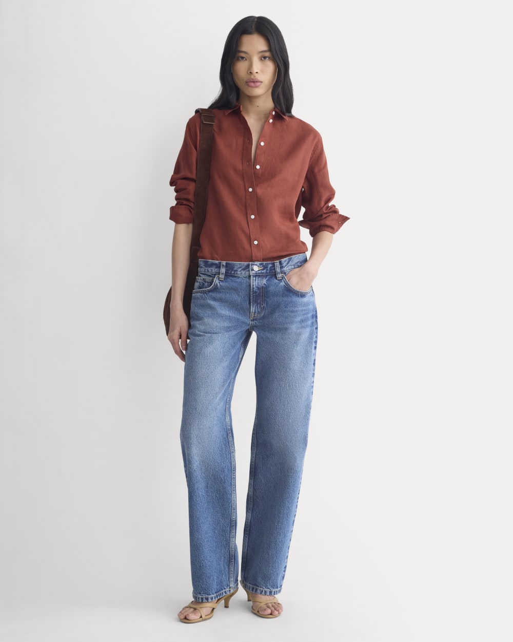The Must-Have Shirt in Linen | Henna Red - Image 4