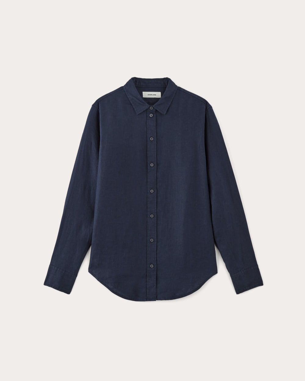 The Must-Have Shirt in Linen | Navy - Image 2
