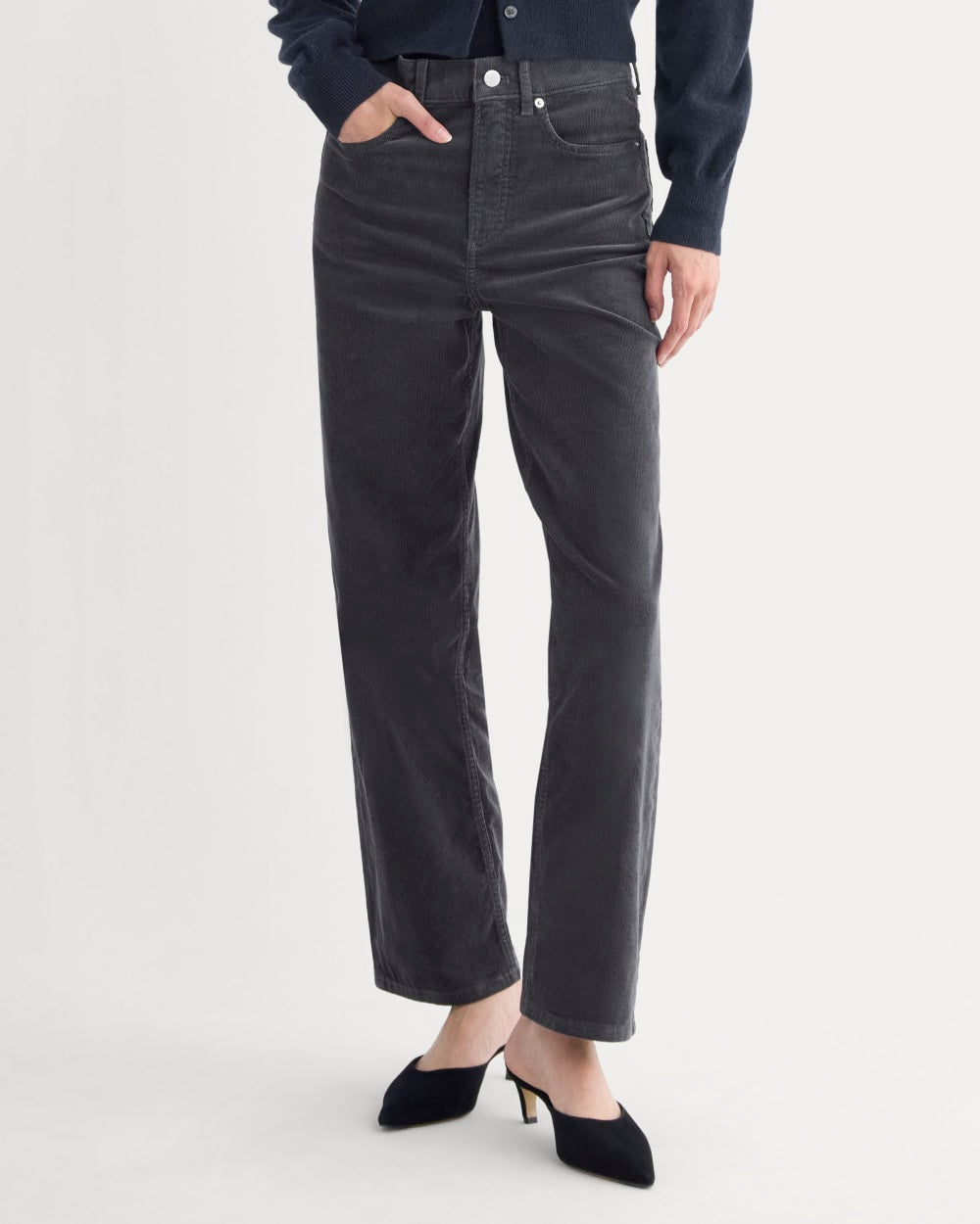 The Way-High® Corduroy Pant | Graphite - Image 3