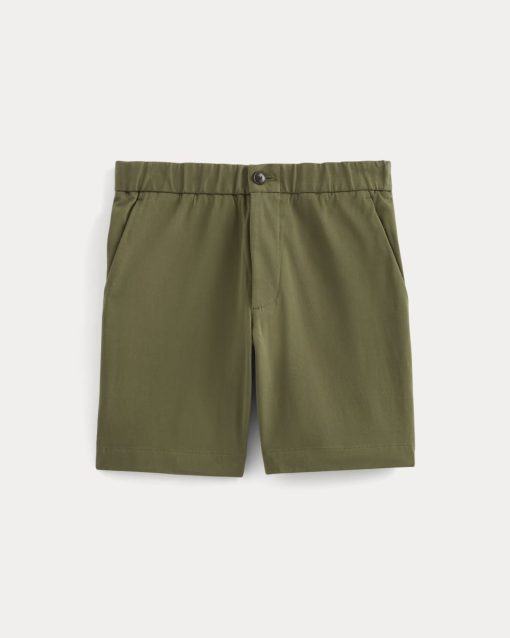 Alternative view of The Pull-On Performance Chino Short | Kalamata