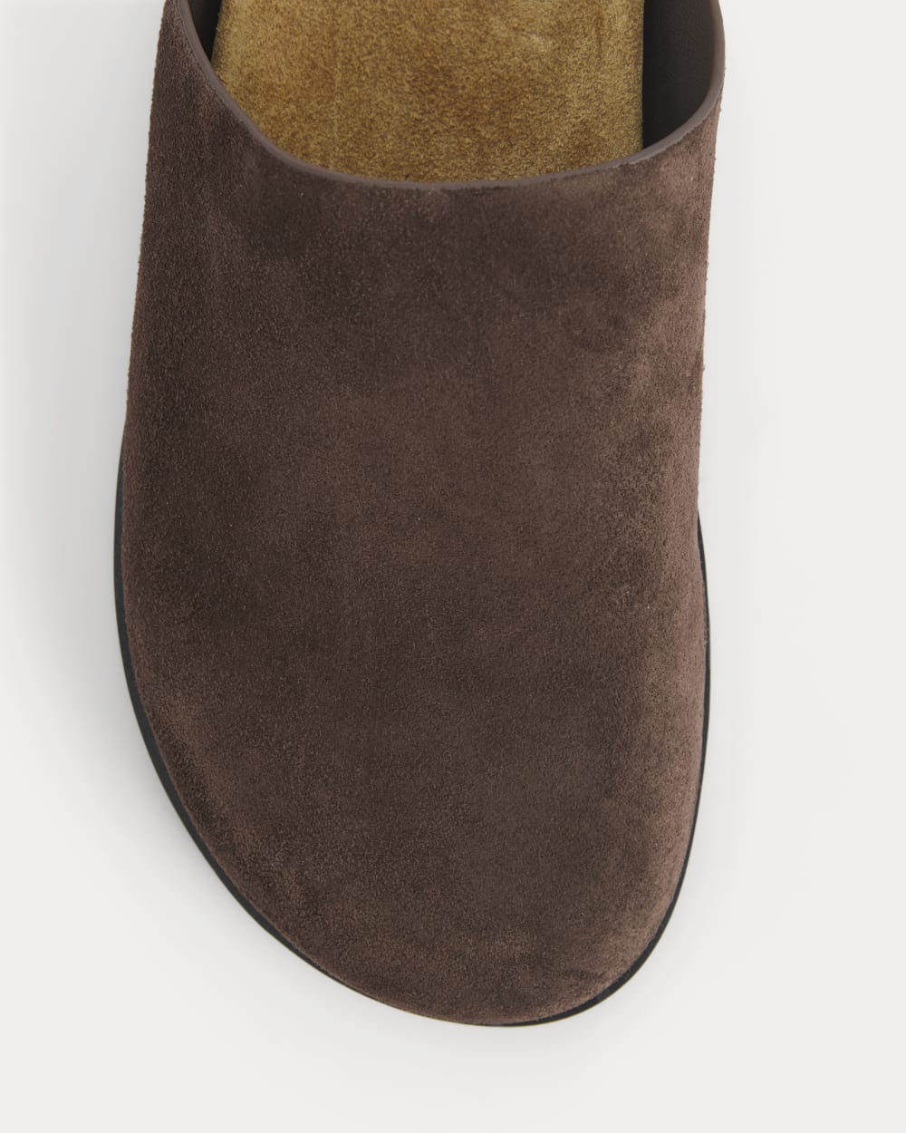 Suede Clog | Deep Brown - Image 6
