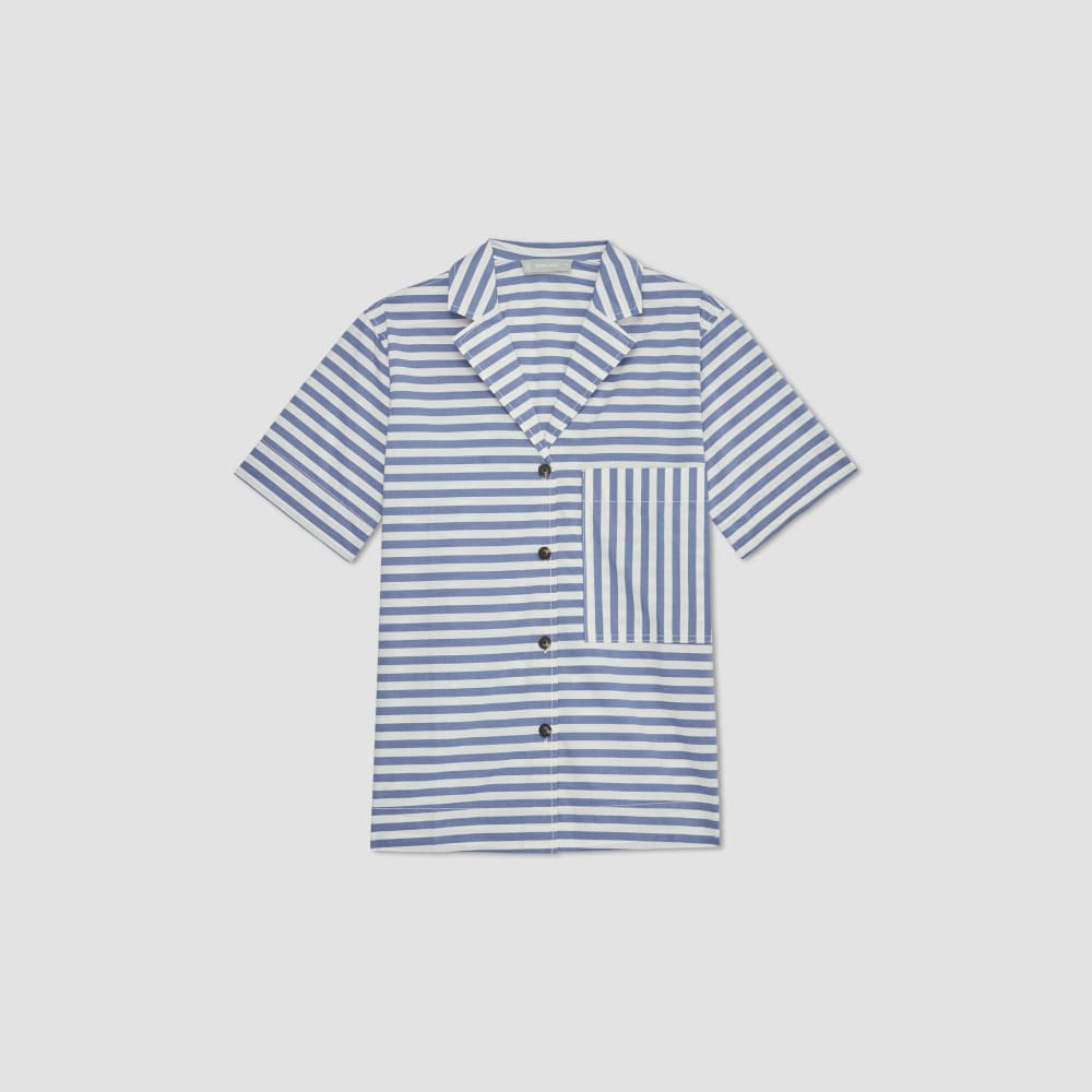 The Poplin Shirt | Mazarine Blue / Bone - Image 2