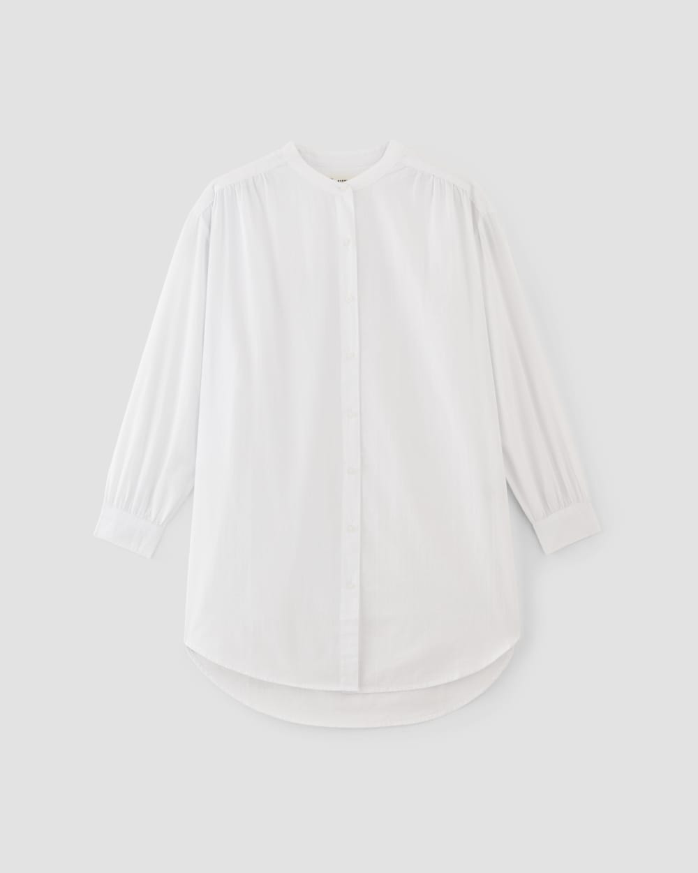 The Gauze Oversized Shirt | White - Image 2