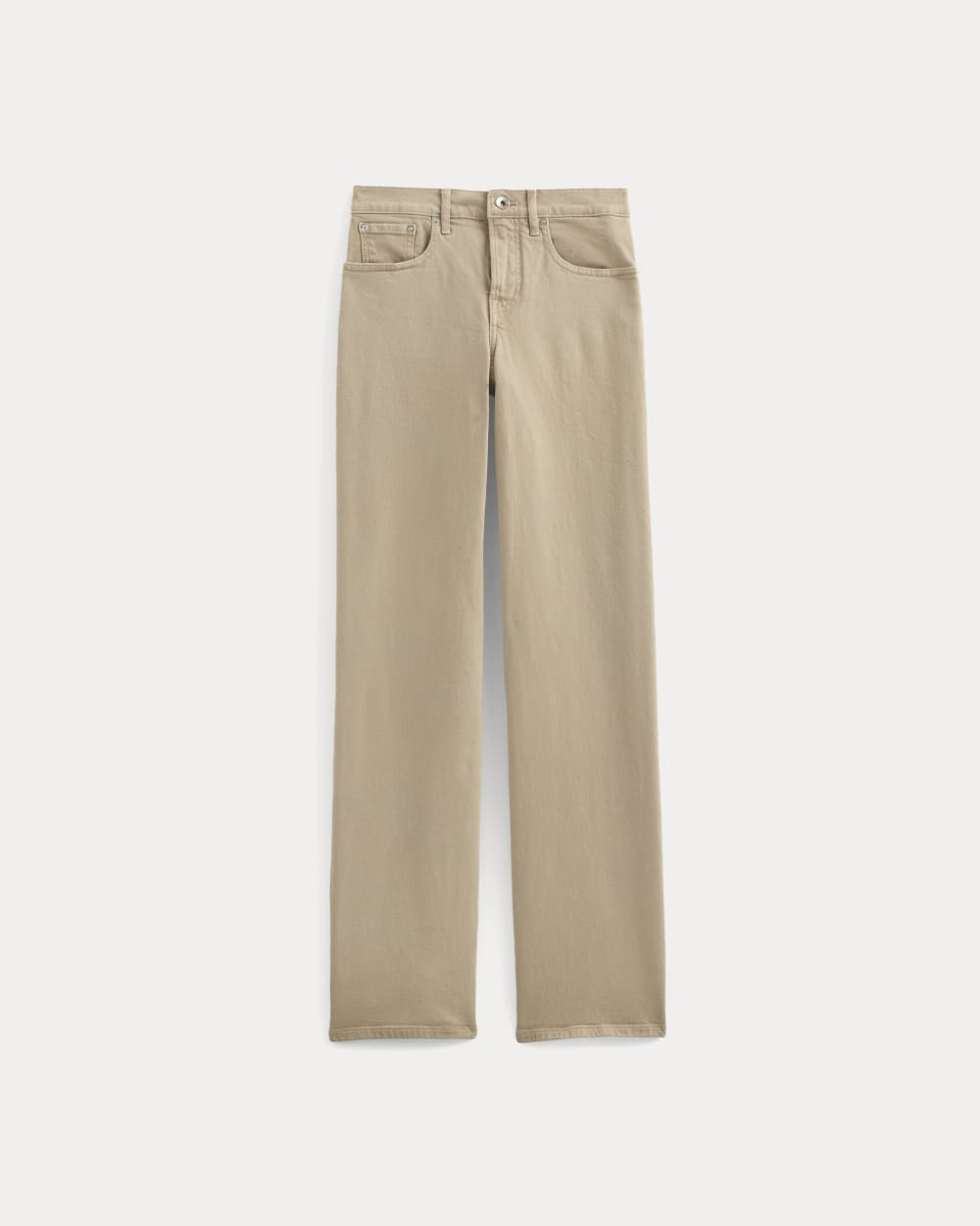 The Column Jean | Garment-Dyed Tan | 33 Inseam - Image 2
