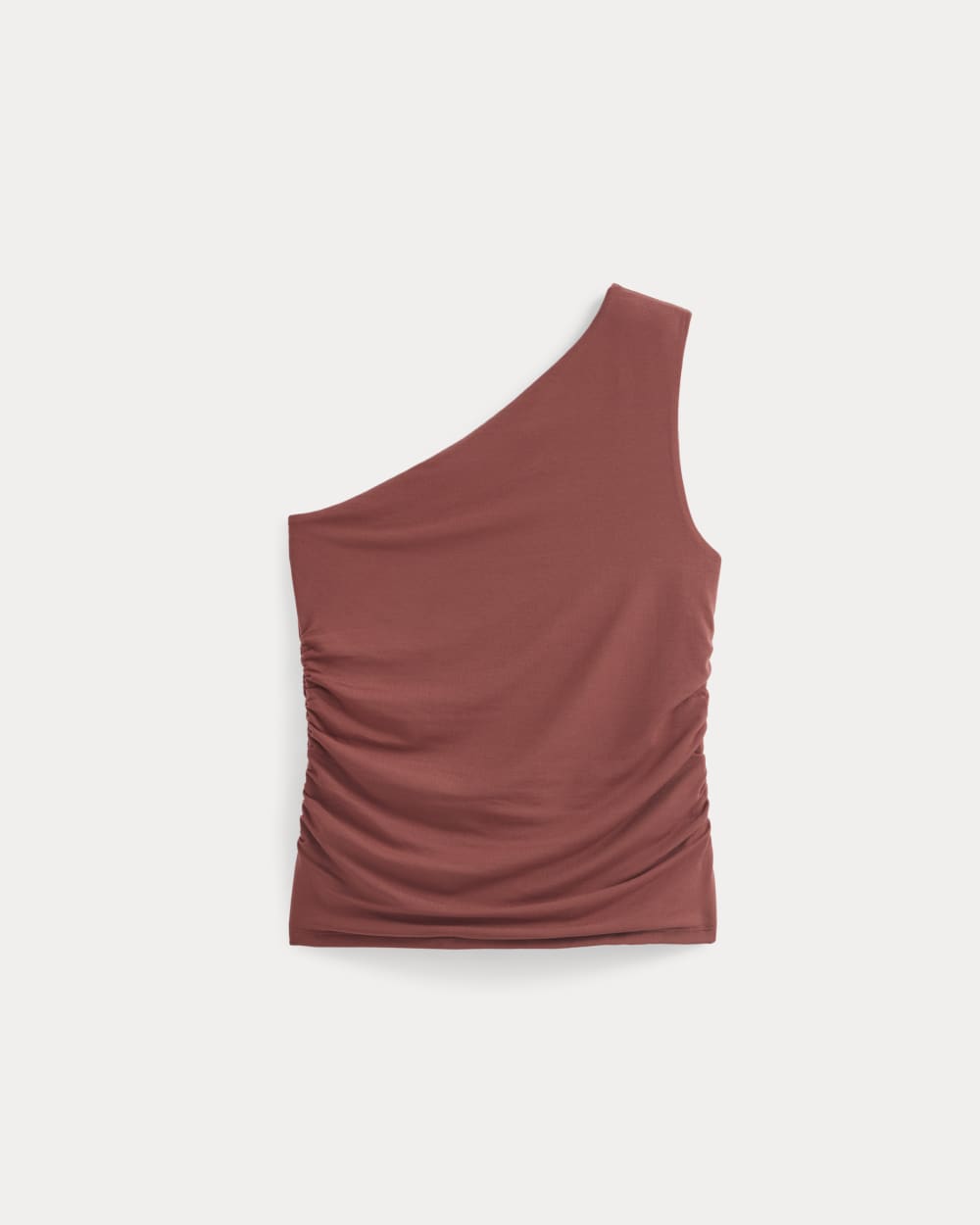 One-Shoulder Top | Henna Red - Image 2