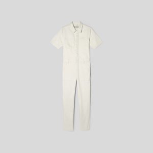 Alternative view of The Supersoft Jean Coverall | Seeded Ecru