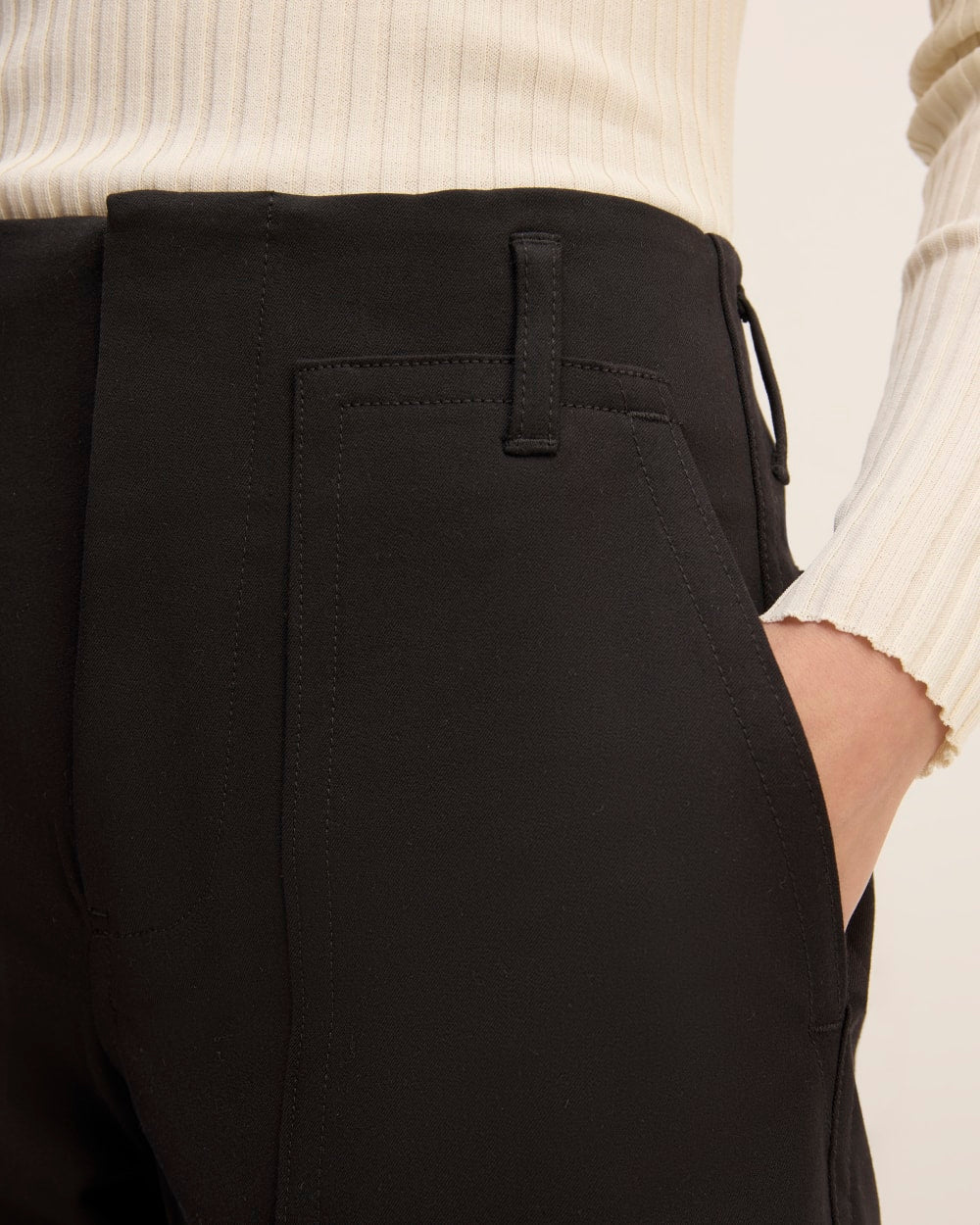 The Bi-Stretch Utility Pant | Black - Image 4