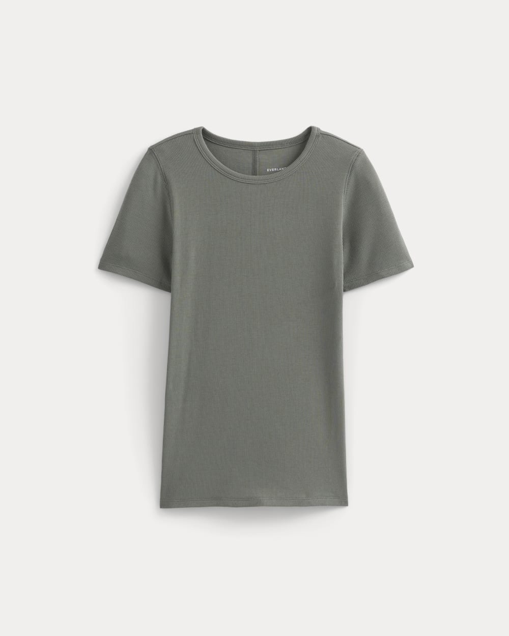 The Luxe Rib Crew | Agave Green - Image 2