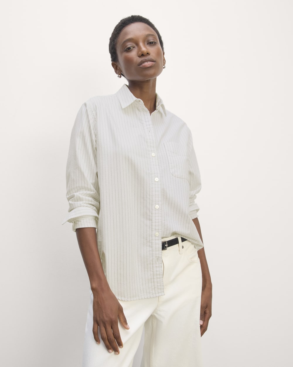 The Must-Have Oxford Shirt | White / Black